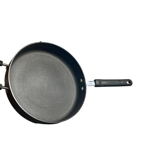 5 QT Calphalon 12" saute pan. Textured cook surface  !!!!!!CLEAN!!!! - Picture 8 of 10